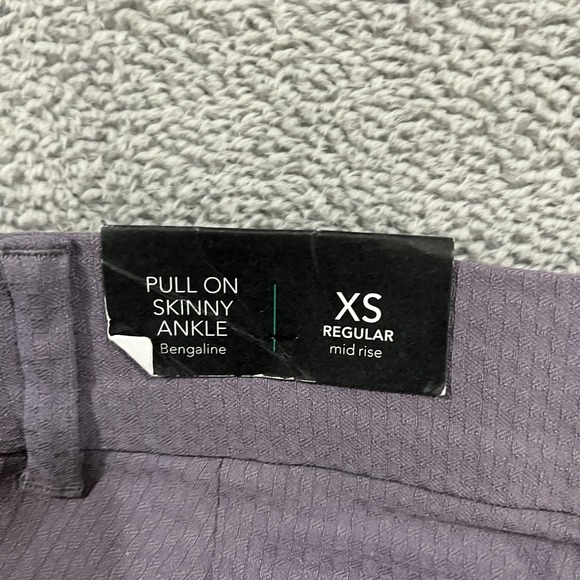 Maurices‎ Pants Womens XS Pull On Skinny Ankle Bengaline Stretch Mid Rise Career - Picture 5 of 11